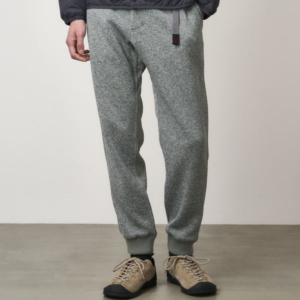 GRAMICCI ( グラミチ ) BONDING KNIT FLEECE NARROW RIB PANT ボンディングニットフリースナローリブパンツ | ロングパンツ | G2FU-P018 | ニットフリース | マイクロフリース | ふわふわ | リブ仕様 | 秋 | 冬 | 暖かい | ぐらみち