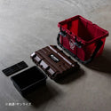 機動戦士ガンダム ツールボックス17L ジオン公国軍モデル | G-102 | シャア専用モデル | G-101 | タフ | 頑丈 | ハードボックス | フタ | 取り外し | 両側開閉 | スタッキング | 車 | 収納 | 収納ボックス