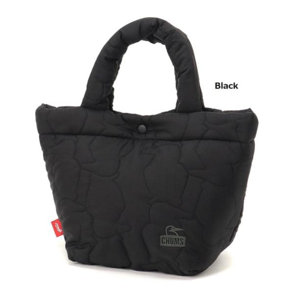 CHUMS ( チャムス ) ブービーステッチミニトートバッグ | トートバッグ | ナイロン | バッグ | カバン | 鞄 | 刺繍 | 約4L | お出かけ | 散歩 | 小さめ | 軽い | キルティング | CH60-4040 | ちゃむす