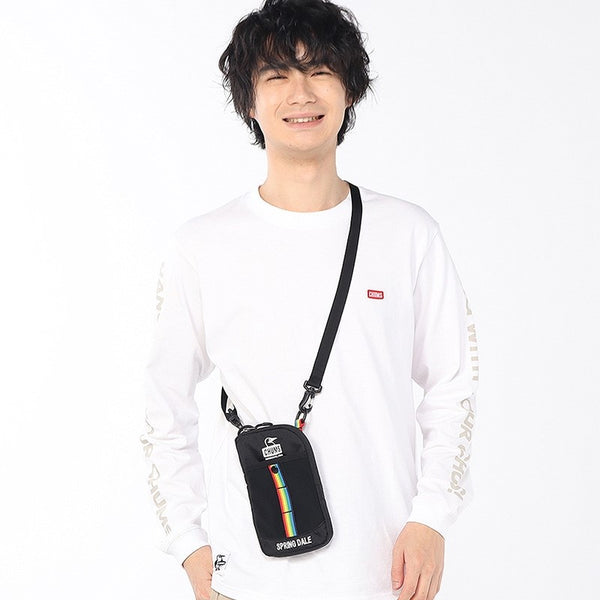 CHUMS ( チャムス ) スプリングデールミニショルダーバッグ | ショルダーバッグ | バッグ | スマホショルダー | 小型バッグ | アウトドア | レジャー | 散歩 | キャンプ | お出かけ | CH60-4102 | ちゃむす