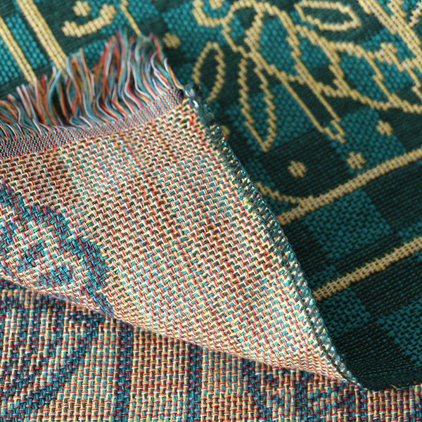 DETAIL ( ディテール ) OAX Throwket "Small " オアハカ スローケット | ブランケット | 100cm x 70cm | コンパクト | 車 | お出かけ | アウトドア | キャンプ | ソファ | 防寒 | オフィス | スポーツ観戦