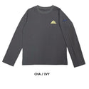 LITTLE RISE × FIELD SEVEN ( リトルライズ × フィールドセブン ) ウィメンズ ぺぐロンT | 長袖 | トップス | Tシャツ | バックプリント | レディース | シンプル | お出かけ | キャンプ | アウトドア