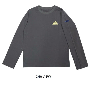 LITTLE RISE × FIELD SEVEN ( リトルライズ × フィールドセブン ) ウィメンズ ぺぐロンT | 長袖 | トップス | Tシャツ | バックプリント | レディース | シンプル | お出かけ | キャンプ | アウトドア