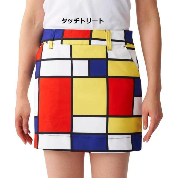 【 SALE 】 LOUDMOUTH ( ラウドマウス ) レディース 柄インナー付きスカート | スカート | ゴルフ | ゴルフウェア | 派手 | 可愛い | UV | ストレッチ | 動きやすい | らうどまうす | 762351