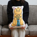 DETAIL ( ディテール ) The Enjoy C&D Club Cushion エンジョイ C&D クラブ クッション | 猫イラストクッション | ネコ | クッション | インテリア | ソファ | マイクロファイバー | プレゼント | 3666CGRN | 3666CBLU