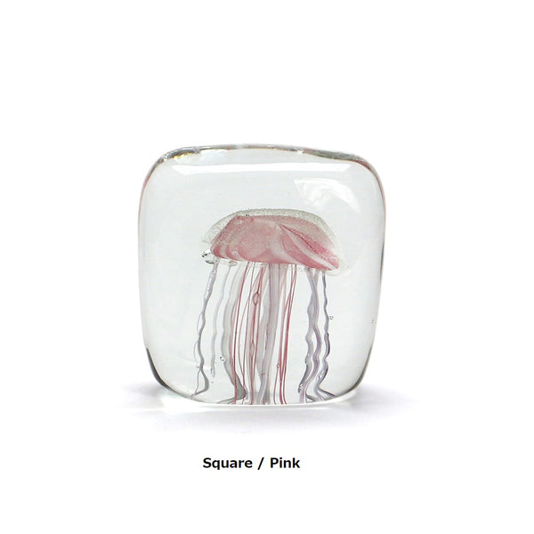 DETAIL ( ディテール ) Jellyfish Twisted Leg | ジェリーフィッシュ ツイストレッグ | クラゲ | 癒し | インテリア | ガラス | オブジェ | 蓄光 | ハンドメイド | でぃてーる | H0138