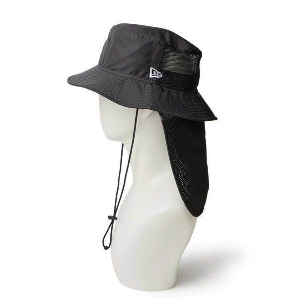 NEW ERA ( ニューエラ ) アドベンチャーライト サンシェード Utility Collection Tech Surf ブラック | アウトドア | 帽子 | ハット | サンシェード | 日よけ | 紫外線カット | UVカット | 日焼け対策 | アウトドア | レジャー | キャンプ | 14392193
