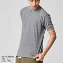KRIFF MAYER ( クリフメイヤー ) 針抜きヘンリーネックT | MENS | 2545102 | メンズ | 半袖 | 春夏 | オシャレ | シンプル | ボタン | 個性 | カジュアル | やや細身 | インナー | アウトドア | お出かけ | くりふめいやー