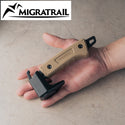 MIGRATRAIL ( ミグラトレイル ) フィットハンマー | アウトドア | キャンプ | ハンマー | コンパクト | 強靭 | 手のひらサイズ | ペグ抜き | コンパクト | かっこいい | ブラック | コヨーテ | G6426 | G6425 | みぐらとれいる