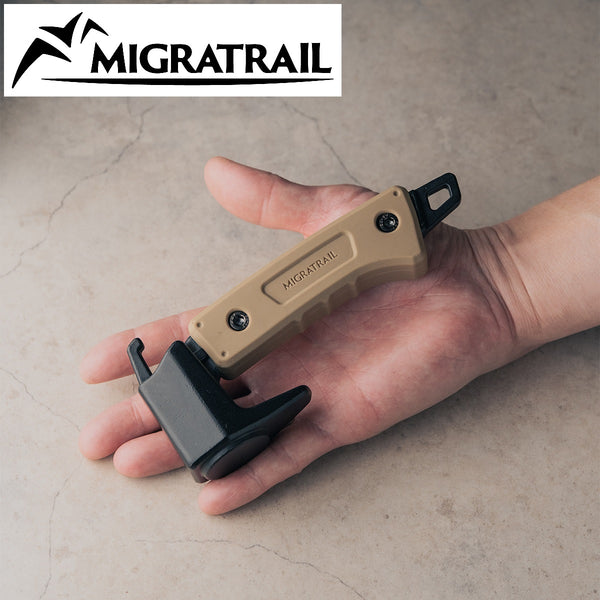 MIGRATRAIL ( ミグラトレイル ) フィットハンマー | アウトドア | キャンプ | ハンマー | コンパクト | 強靭 | 手のひらサイズ | ペグ抜き | コンパクト | かっこいい | ブラック | コヨーテ | G6426 | G6425 | みぐらとれいる