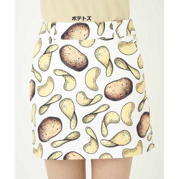 【 SALE 】 LOUDMOUTH ( ラウドマウス ) レディース インナー付きスカート | スカート | ゴルフ | ゴルフウェア | ツイル素材 | UV | ストレッチ | らうどまうす | 763351 | 派手 | 可愛い