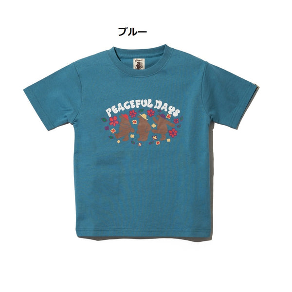 COBMASTER ( コブマスター ) COB KIDS PEACEFULDAYS TEE | Tシャツ | 半袖 | シャツ | 綿100％ | トップス | ウェア | アパレル | キッズ | キッズ服 | 81149500 | こぶますたー | 子供服 | カジュアル