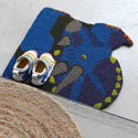 DETAIL ( ディテール ) Coir Mat コイヤーマット | ステゴサウルス | トリケラトプス | 恐竜 | マット | 玄関マット | 子供 | 50cm×50cm | PVC | 滑りにくい | でぃてーる | H0087