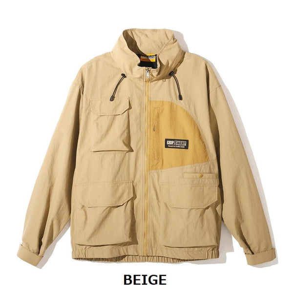 GRIP SWANY ( グリップスワニー ) 【 GSMJ-139 】 GS UTILITY JACKET | ジャケット | アウター | アウトドア | キャンプ | レジャー | 収納 | ポケット | 撥水 | ナイロン | メッシュ | ぐりっぷすわにー