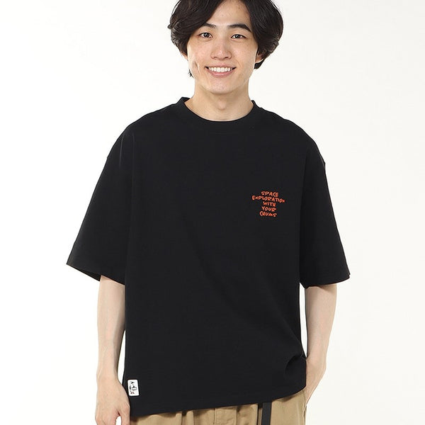 CHUMS ( チャムス ) スペースブービースペーススーツT | トップス | Tシャツ | シャツ | 半袖 | 宇宙 | CH01-2546 | オーバーサイズ | バックプリント | プリントT | コットン100％ | アウトドア | キャンプ