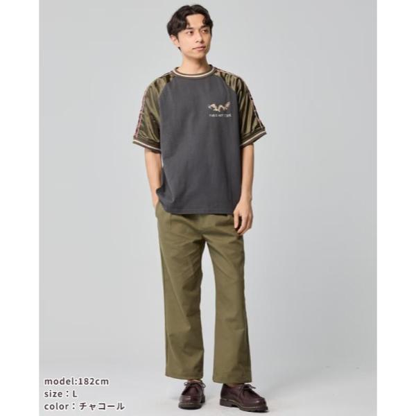 KRIFF MAYER ( クリフメイヤー ) スーベニア刺繍スカT(龍) | MENS | 2547202 | メンズ | シャツ | 半袖 | ウェア | アパレル | トップス | 半袖 | 夏 | かっこいい | 刺繍 | 綿100% | スカジャン | くりふめいやー | お出かけ