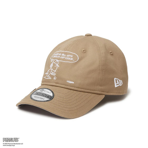 NEW ERA ( ニューエラ ) 9TWENTY On Par PEANUTS ピーナッツ クッキー ゴルフ | 帽子 | キャップ | スヌーピー | ユニセックス | コットン | 日よけ | シンプル | 刺繍 | にゅーえら | 14432183 | 14432182