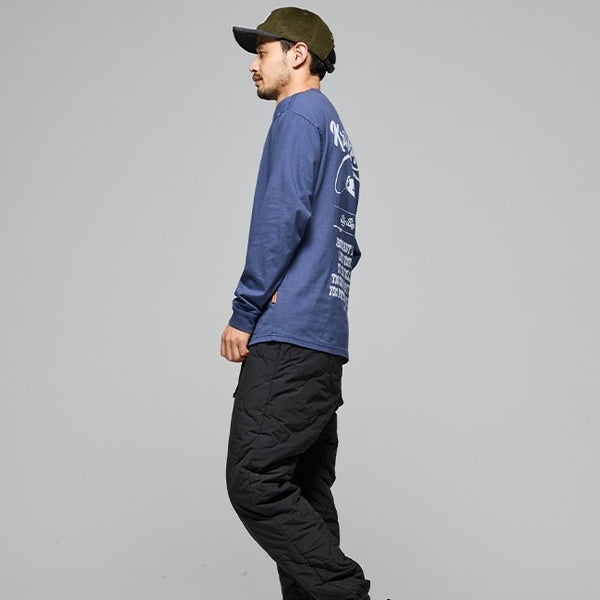KRIFF MAYER ( クリフメイヤー ) 外遊びイラストロンT ( 釣り ) 2517813 | シャツ | ウェア | トップス | ロンT | Tシャツ | 長袖 | 綿100% | プリントT | くりふめいやー | バックプリント