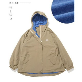 KRIFF MAYER ( クリフメイヤー ) ゆったりAラインマンパ | LADYS | レディース | W2517825 | アウター | マウンテンパーカー | 上着 | アウトドア | キャンプ | レジャー | フリース | 暖かい | Aライン | ゆったり | 動きやすい | 体型カバー | くりふめいやー