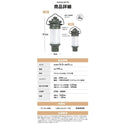 WAQ ( ワック ) Hang Light Mini | ランタン | 小型 | 充電式 | アウトドア | キャンプ | レジャー | 散歩 | 吊り下げ | 防災 | ライト