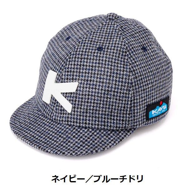 KAVU ( カブー ) ツイードベースボールキャップ | 帽子 | キャップ | 日よけ | ウール素材 | オシャレ | 千鳥 | ベースボールキャップ | 定番 | かぶー