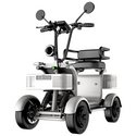 ELEMOs ( エレモーズ ) エレポーター 特定小型原付 電動四輪 EV四輪 電動モビリティ 免許不要 公道走行可能 4輪 電動バイク シニア 買い物 街乗り 通勤 収納カゴ
