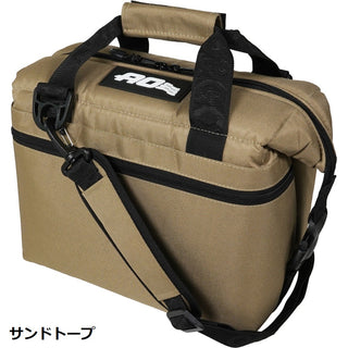 AO Coolers ( エーオークーラーズ ) 9パック キャンバス ソフトクーラー | クーラー | クーラーバッグ | ソフトクーラー | 運動会 | ピクニック | キャンプ | アウトドア | レジャー | 8.5L | 定番
