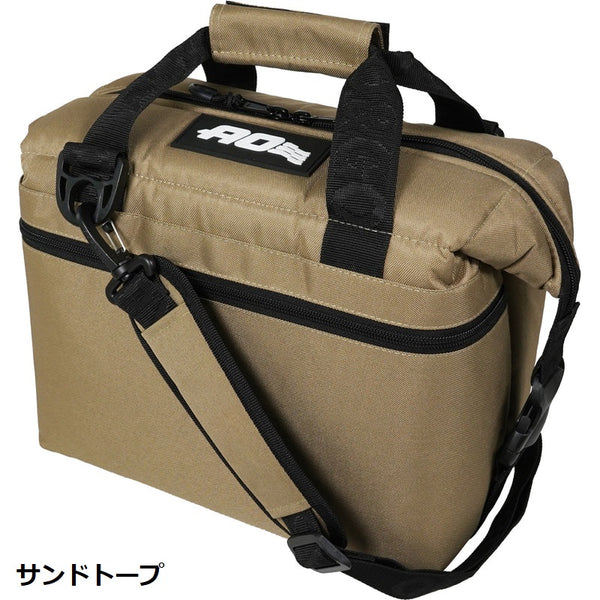 AO Coolers ( エーオークーラーズ ) 9パック キャンバス ソフトクーラー | クーラー | クーラーバッグ | ソフトクーラー | 運動会 | ピクニック | キャンプ | アウトドア | レジャー | 8.5L | 定番