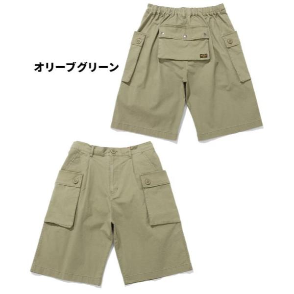 KRIFF MAYER ( クリフメイヤー ) モンキーショーツ | MENS | 2545112 | メンズ | ハーフパンツ | アウトドア | キャンプ | 無骨 | ヒップポケット | 大きめ | ポケット | 収納 | ゴム | ストレッチ | くりふめいやー | カジュアル