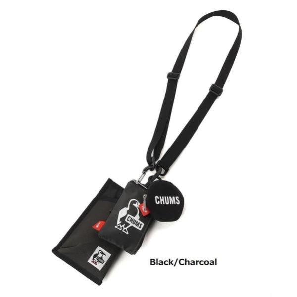 CHUMS ( チャムス ) スリング3ポーチスウェットナイロン | バッグ | ショルダーバッグ | ポーチ | 3個 | セット | スウェット | カジュアル | 定番 | 撥水 | 撥油 | 耐久性 | ナイロン | アウトドア | キャンプ | レジャー | CH60-4080 | ちゃむす