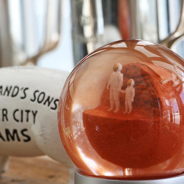 DETAIL ( ディテール ) Mars Dust Globe マーズ ダスト グローブ | 火星のスノードーム | インテリア | 置物 | 火星 | プレゼント | ギフト | 3466 | でぃてーる