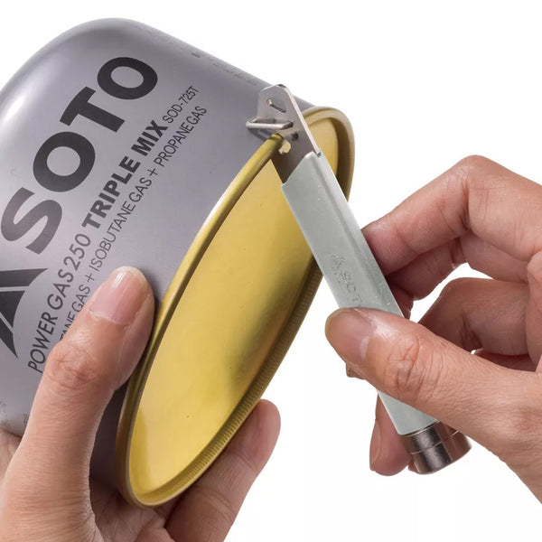 SOTO ( ソト ) ガス抜きツール ルミナス | アウトドア | キャンプ | ガス抜き | 蓄光 | OD缶 | 穴開け | そと | ST-770LU