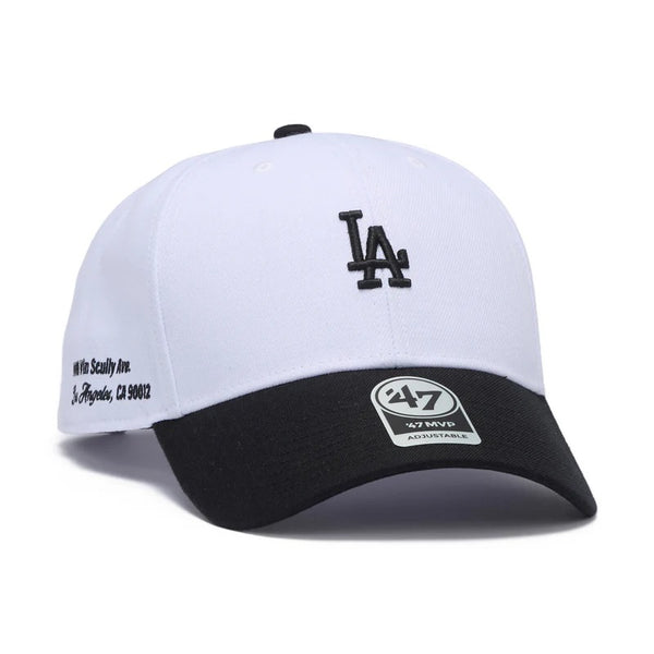 '47 ( フォーティーセブン ) '47 エムブイピー ロサンゼルス・ドジャース STADIUM ADDRESS ベースランナー ホワイト ブラックバイザー | 帽子 | キャップ | 日よけ | シンプル | レジャー | お出かけ | キャンプ | アウトドア | 14920310 | ふぉーてぃーせぶん