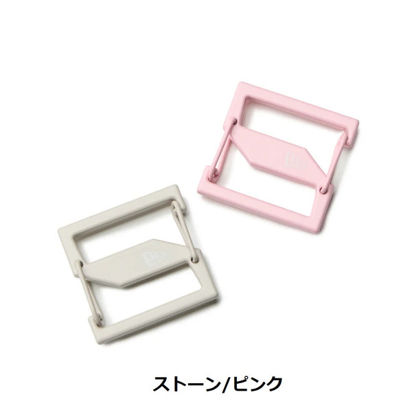 NEW ERA ( ニューエラ ) キャップクリップ ミニ 2P ストーン/ピンク | カーキ/ブルーティント | ブラック/ラベンダー | ペブル/スカイブルー | ユニセックス | 帽子 | キーホルダー | 定番 | お出かけ | カバン | 小物 | ひっかける | にゅーえら