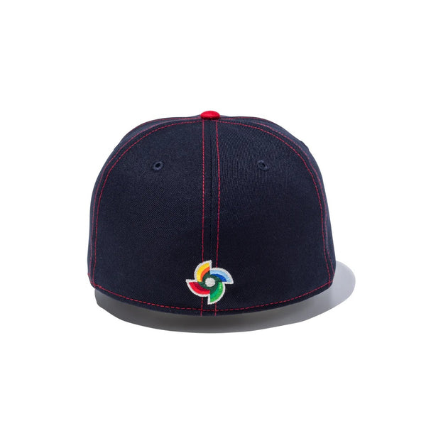 NEW ERA ( ニューエラ ) 59FIFTY World Baseball Classic クロームホワイト/ネイビー | ネイビー | 帽子 | キャップ | ポリエステル | フラットバイザー | 正規品 | にゅーえら | 日よけ | 14948254 | 14948259 | お出かけ | シンプル | ジャストサイズ