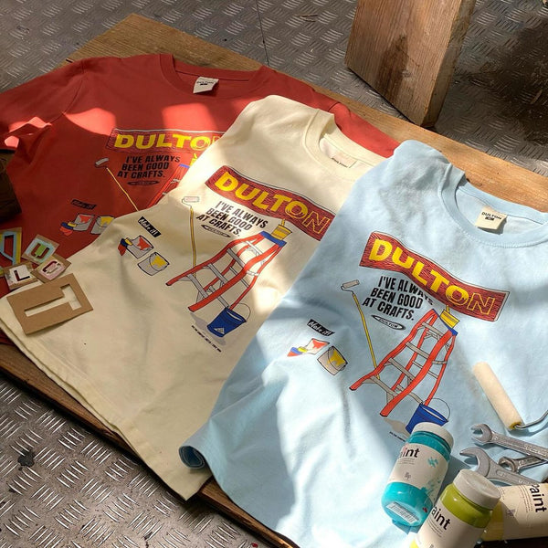 DULTON ( ダルトン ) DULTON T-SHIRT DIY ダルトン Tシャツ DIY | シャツ | 半袖 | トップス | ウェア | コットン | プリントTシャツ | 夏服 | T23-0650 | T23-0649 | T23-0648 | だるとん | カジュアル