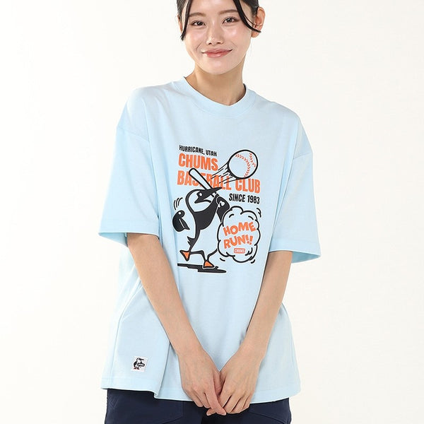 CHUMS ( チャムス ) チャムスベースボールクラブTシャツ | トップス | Tシャツ | ウェア | 半袖 | 半袖シャツ | 野球 | グラフィックTシャツ | プリントTシャツ | 接触冷感 | 速乾 | ちゃむす | CH01-2782