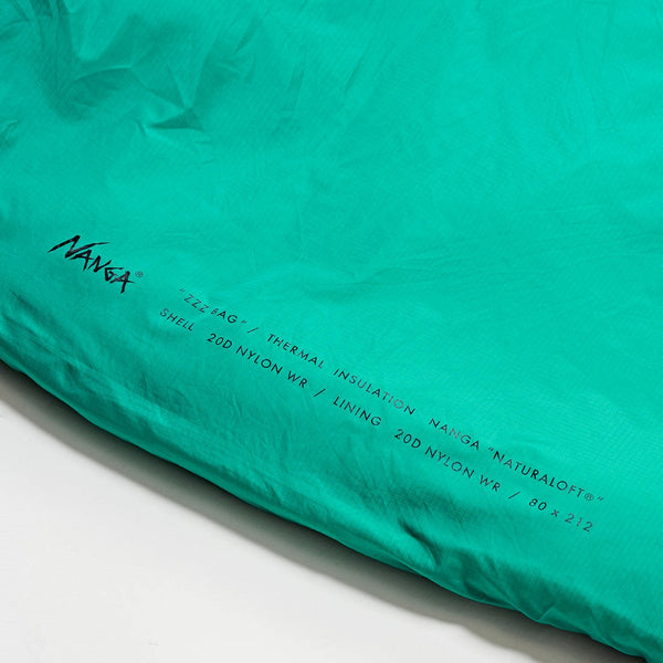 NANGA ( ナンガ ) ZZZ BAG 10 | 寝袋 | シュラフ | アウトドア | 防災 | コンパクト | 夏 | 快適温度10℃ | 化繊モデル | 軽い | 軽量 | N2600-2C091E154071 | なんが | キャンプ