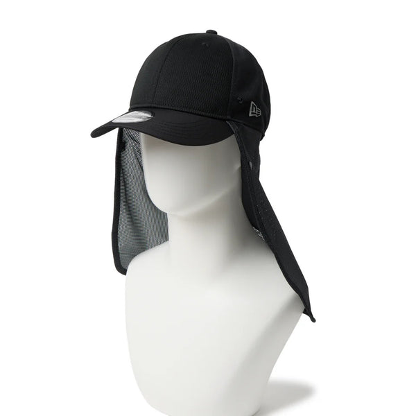 NEW ERA ( ニューエラ ) 9THIRTY サンシェード Tech Multi Mesh ブラック | アウトドア | 帽子 | キャップ | メッシュ | 通気性 | キャンプ | 登山 | レジャー | ユニセックス | ポリエステル | 首 | 日よけ | 14774412 | にゅーえら
