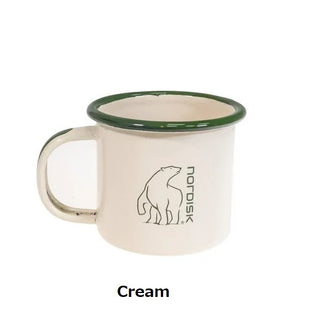 Nordisk ( ノルディスク ) Madam Blå Cup Small 250ml | Cream | Sky Blue | マグカップ | 食器 | アウトドア | キャンプ | 食卓 | プレゼント | シンプル | 可愛い | ロゴ | 琺瑯 | エナメル
