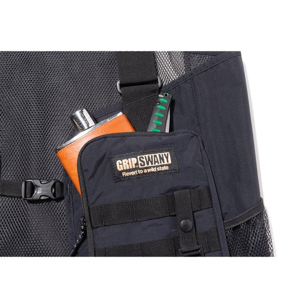 GRIP SWANY ( グリップスワニー ) 【 GSMV0020 】 GS FIELD MOLLE VEST | ベスト | キャンプ |アウトドア | レジャー | 釣り | ナイロン100% | メッシュ | ぐりっぷすわにー