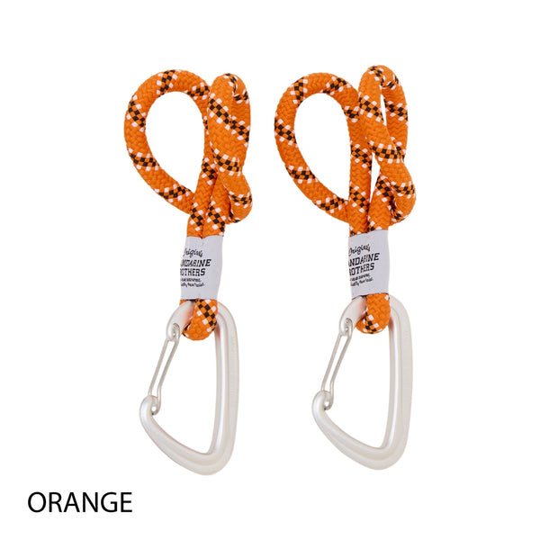 MANDARINE BROTHERS ( マンダリンブラザーズ ) ROPE BUGGY HOOK | 大口径フック | 軽い | 軽量 | ロープ | 犬用 | お出かけ | 荷物 | 運ぶ | カラフル | まんだりんぶらざーず