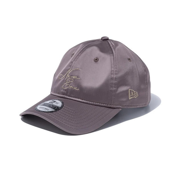 NEW ERA ( ニューエラ ) 9TWENTY Valentine's Day サテン ニューエラロゴ アッシュグレー | 帽子 | キャップ | オシャレ | 14908291 | サイズ調整 | アウトドア | レジャー | キャンプ | にゅーえら