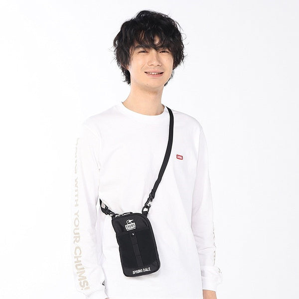 CHUMS ( チャムス ) スプリングデールミニショルダーバッグ | ショルダーバッグ | バッグ | スマホショルダー | 小型バッグ | アウトドア | レジャー | 散歩 | キャンプ | お出かけ | CH60-4102 | ちゃむす