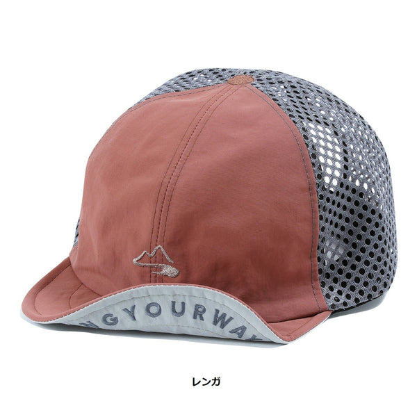 milestone ( マイルストーン ) original cap MSC-023 | 帽子 | キャップ | 登山 | キャンプ | オシャレ | トレッキング | 刺繍 | メッシュ | 快適 | 涼しい | 日よけ | サイズ調整 | まいるすとーん