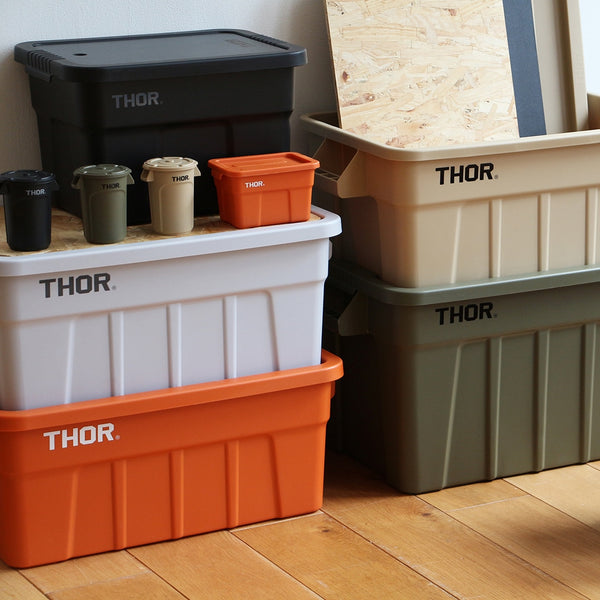 THOR ( ソー ) THOR Round Container Mini DC ソー ラウンドコンテナー ミニ DC | 小物入れ | ペン立て | メガネスタンド | オシャレ | インテリア | 3654 | ブラック | オレンジ | クリア | ライトグレー | コヨーテ | オリーブ
