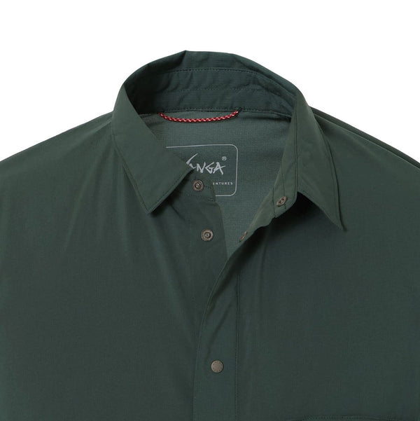 NANGA ( ナンガ ) PLC EXCURSION SHIRT ( MEN ) PLC エクスカーションシャツ | メンズ | シャツ | 長袖シャツ | 長袖 | ウェア | トップス | パッカブル仕様 | コンパクト | 軽い | 登山 | 旅行 | アウトドア | レジャー | キャンプ