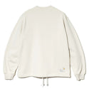 go slow caravan ( ゴースローキャラバン ) 空紡糸裏毛 スキレットピザクマ ヘムスピンドルクルースウェット  | MENS | WOMENS | メンズ | レディース | ウェア | トップス | 長袖 | スウェット | 352606 | 裏毛 | 秋 | 冬 | ごーすろーきゃらばん