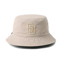 NEW ERA ( ニューエラ ) バケット01 リバーシブル MLB Bucket Hat サンディエゴ・パドレス アッシュブラウン/ウォルナット | 帽子 | バケットハット | バケハ | 可愛い | オシャレ | 日よけ | ロゴ | コットン | カジュアル | 14744769 | にゅーえら | リバーシブル