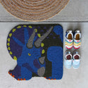 DETAIL ( ディテール ) Coir Mat コイヤーマット | ステゴサウルス | トリケラトプス | 恐竜 | マット | 玄関マット | 子供 | 50cm×50cm | PVC | 滑りにくい | でぃてーる | H0087